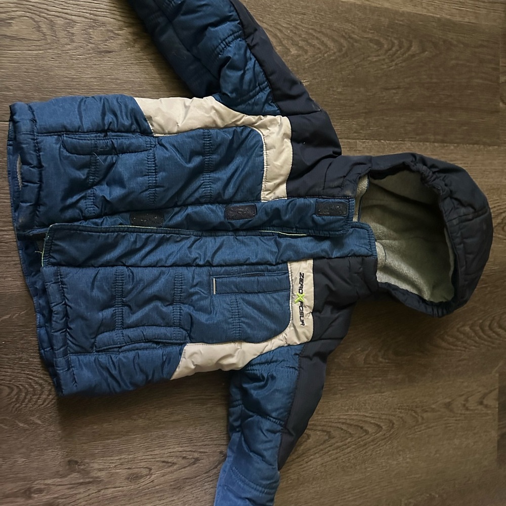 Kids Blue and Cream Jacket